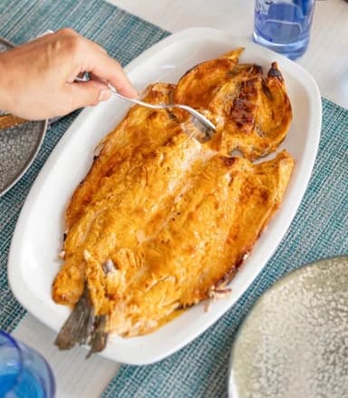 Pescado zarandeado